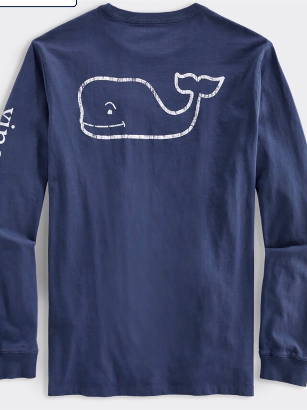 VINEYARD VINES Whale Long-Sleeve Pocket Tee
